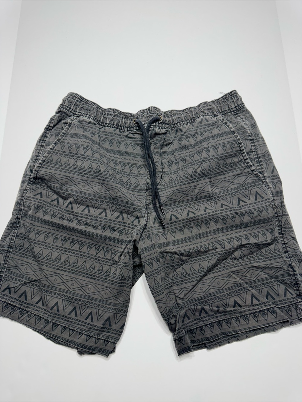 Brooklyn Industries Gray Aztec Print Men's Shorts
